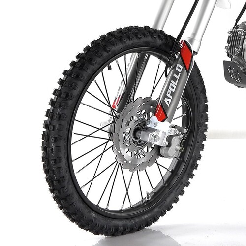 Powerful Braking Front and rear rotor brakes deliver strong, dependable stopping power.