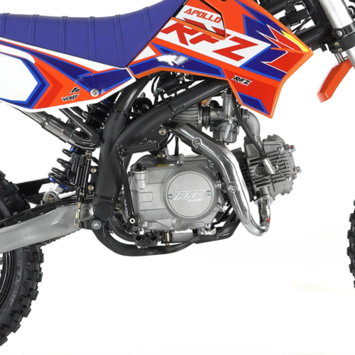 Torque-Rich Engine The DB-X18’s dependable four-stroke, single-cylinder engine offers good performance with a wide powerband- perfect for a wide range of riders, including beginners.