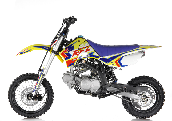 Low Seat Height A seat height of only 33 inches positions this bike to be accessible to most riders, while the 12 inches of ground clearance and long-travel suspension at both ends make it a serious trail bike as well.