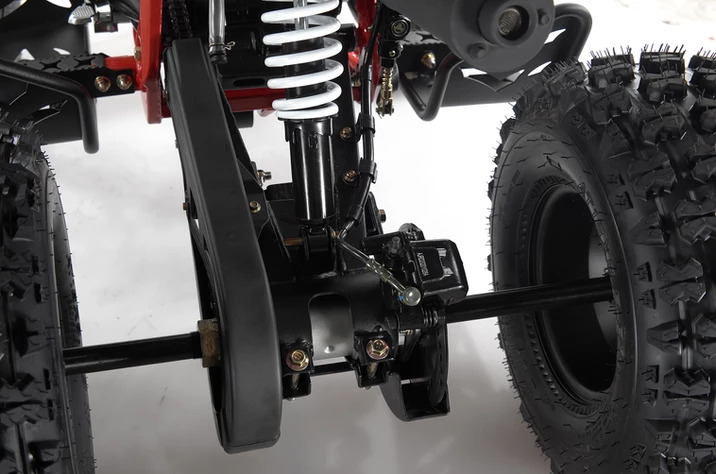Rear Suspension A durable rear shock gets you through tough trails and provides a smooth ride anywhere you go!