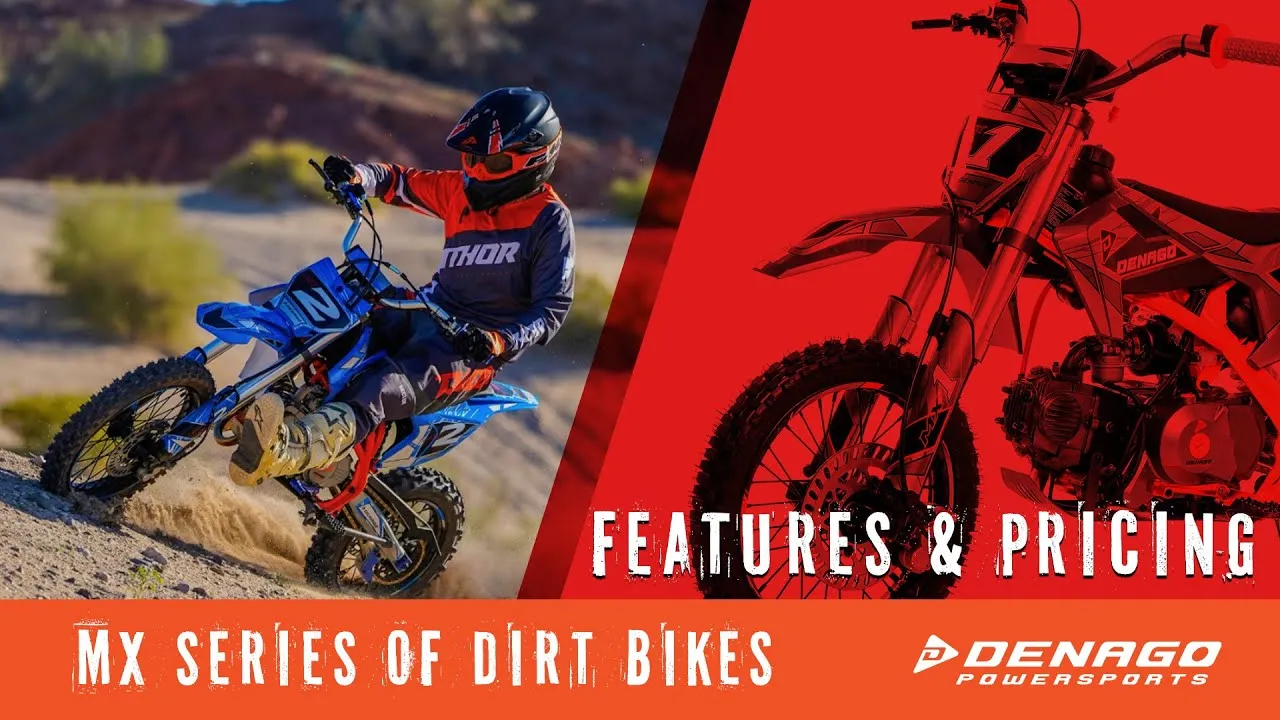 MX Series of Dirt Bikes Features and Pricing
